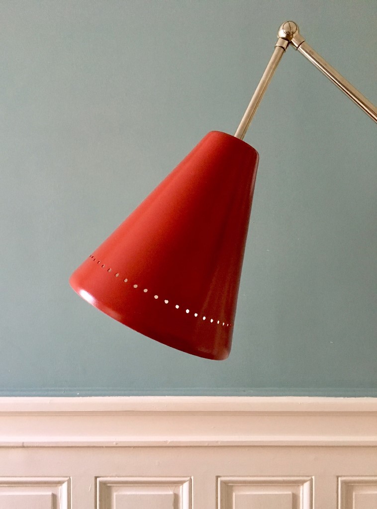 lampadaire italien triennale années 50