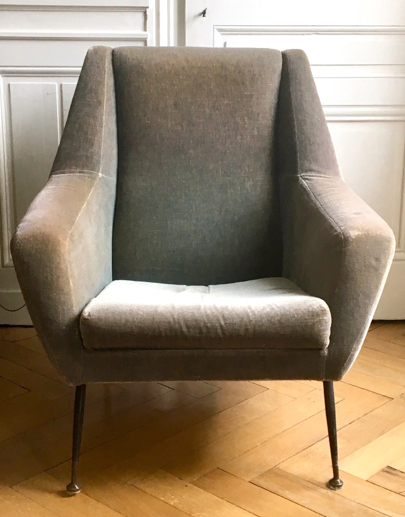 fauteuil italie années 50