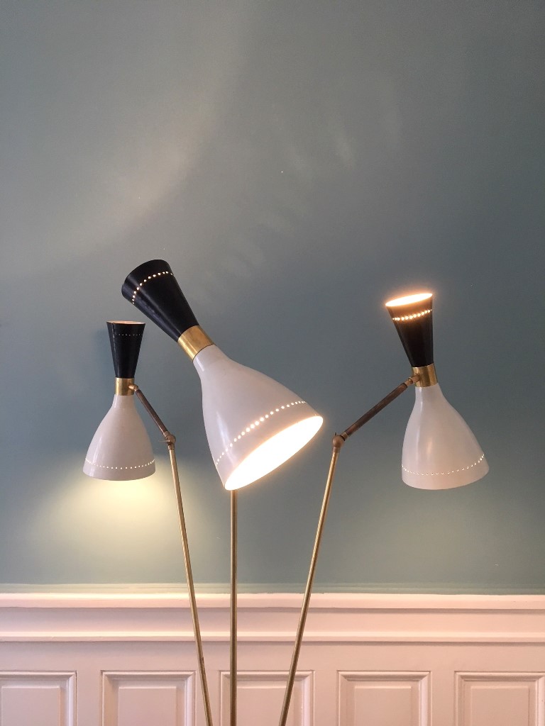 lampadaire italien années 50