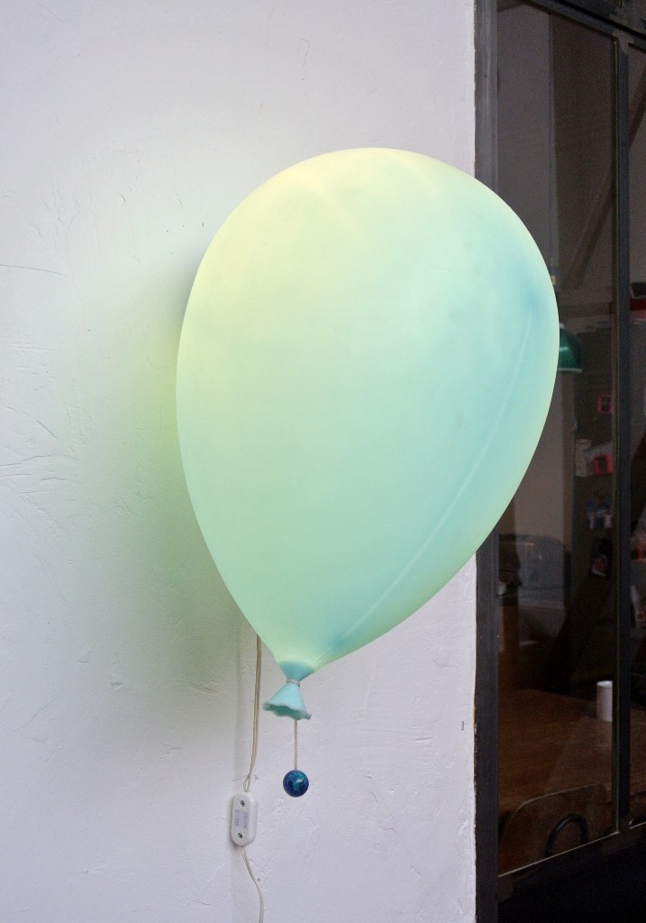 Lampe balloon Yves Christin, Bilumen, Italie 1973