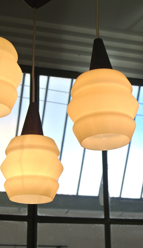 Suspension scandinave Boomerang années 60