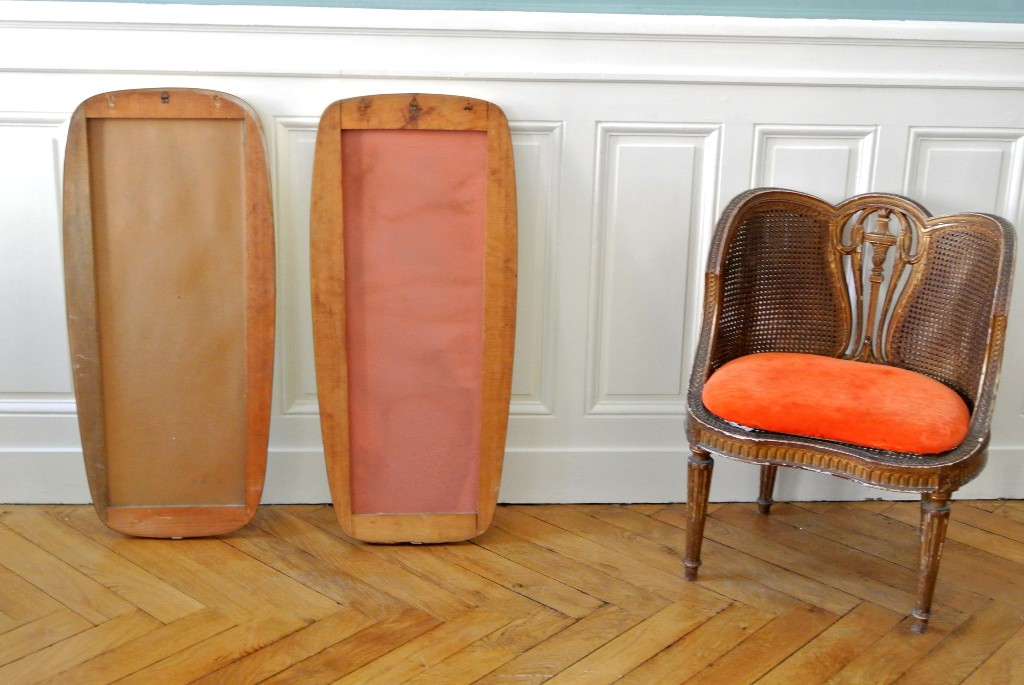 Miroirs italiens années 50 style Gio Ponti