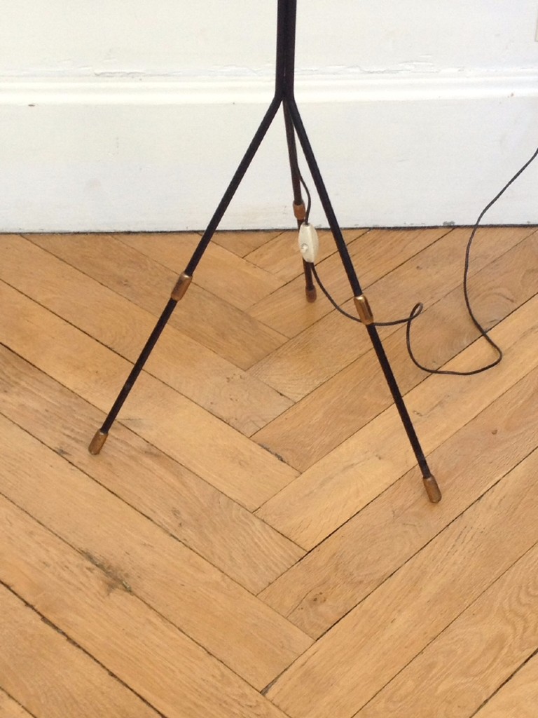 lampadaire italien Murano Stilnovo années 50