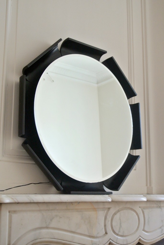 miroir rétro-éclairé italie années 60