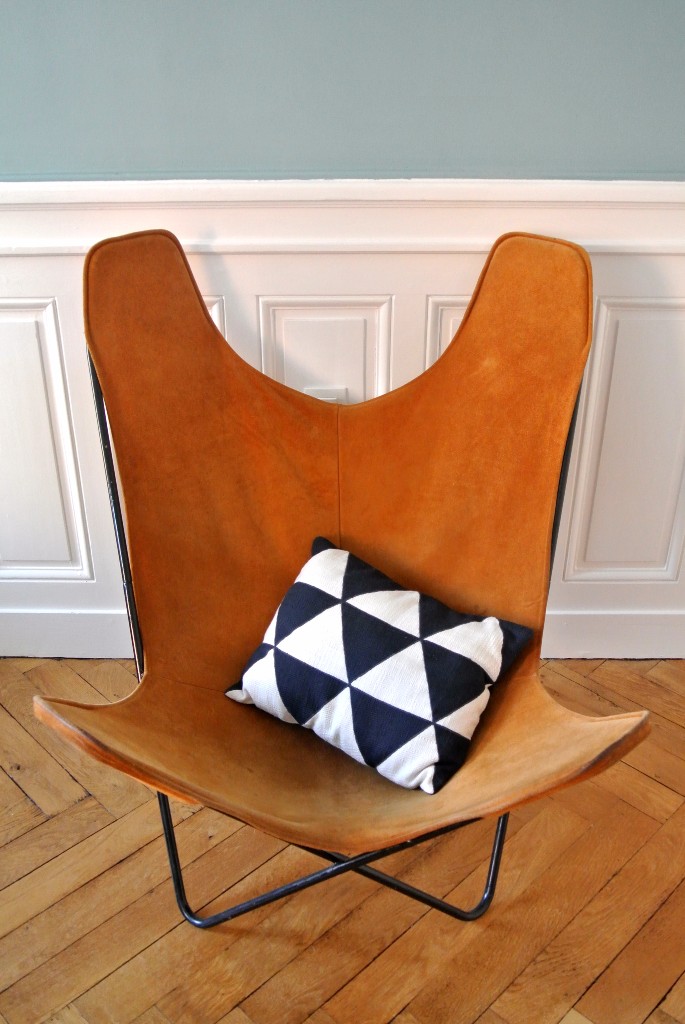 Fauteuil butterfly Jorge Ferrari-Hardoy Knoll international années 60